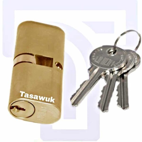 Union Oval Profile Double Cylinder - Key Included