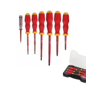 Stanley 70pc Insulated Screwdriver Set: Safe & Convenient for Electrical Work