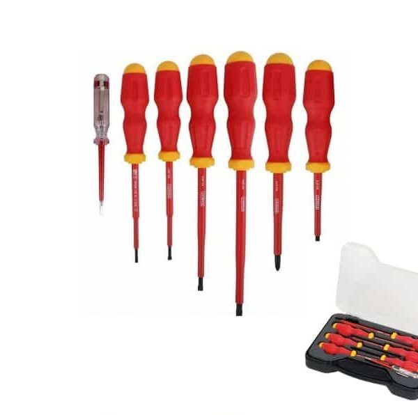 Stanley 70pc Insulated Screwdriver Set: Safe & Convenient for Electrical Work