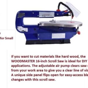 16" Scroll Saw : Make Precise & Detailed Cuts