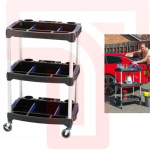 Draper 3-Tier Workshop Trolley: Heavy-Duty Storage and Transport for Your Tools