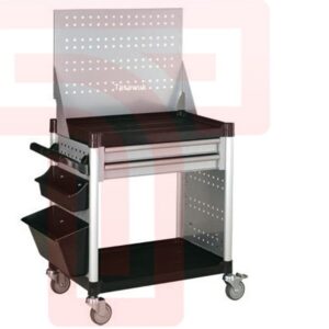 Organize Tools and Supplies Efficiently with the Force Steel Service Cart with Pegboard