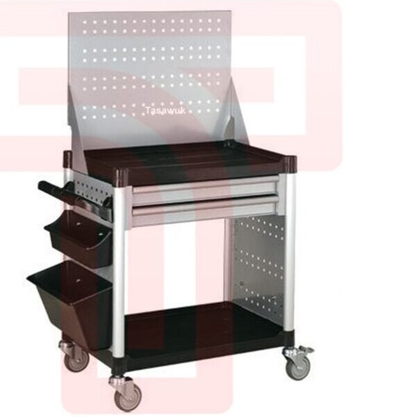 Organize Tools and Supplies Efficiently with the Force Steel Service Cart with Pegboard