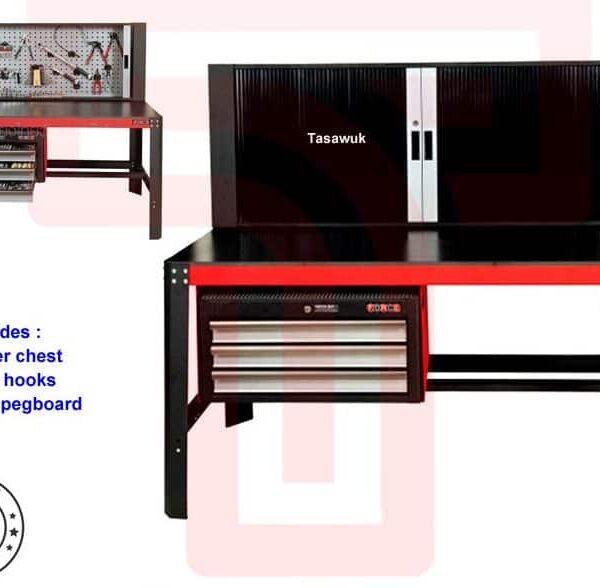 Heavy Duty Steel Workbench