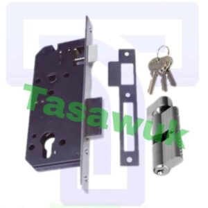 Mortice Lock with 64mm Turn Profile Cylinder