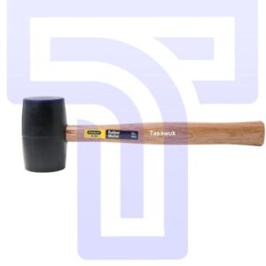 Stanley 450g Rubber Mallet Hammer: Protect Surfaces & Drive with Finesse