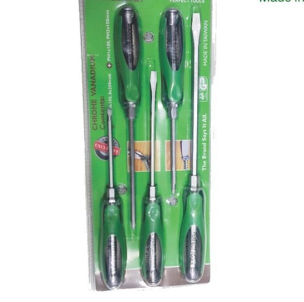 Perfect Tools Go-Thru Tang Screwdriver Set: Power & Precision
