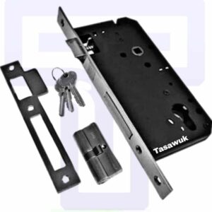Mortice Lock With 64mm Euro Profile Cylinder