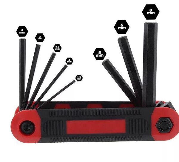 Versatile Hex Key Set: Tackle Various Allen Screw Jobs