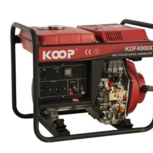 Power Through Outages: Koop 2.8KW Diesel Generator with 12.5L Tank