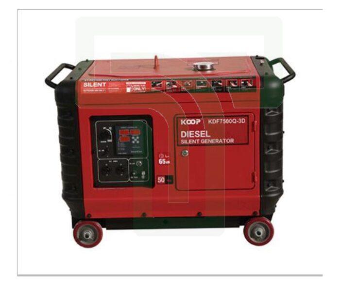 IMG_3526-e1667430265785.jpg Power Your Needs Quietly: Koop 5.0KW Silent 3-Phase Diesel Generator - Image 1