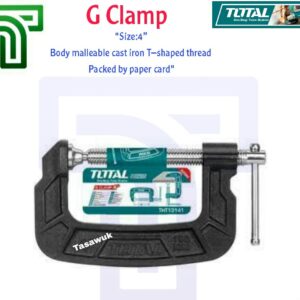 G- Clamp, Size : 4"