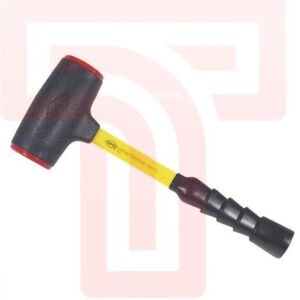 Nupla 2lb Dead Blow Hammer: Strike & Chip with Precision & Reduced Recoil
