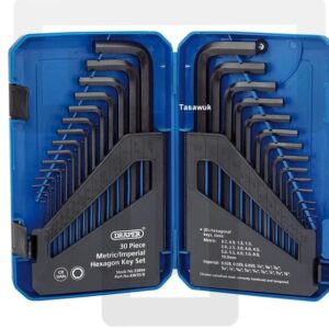 Draper 30pc Hex Key Set: Handle Diverse Hex Screw Jobs Efficiently