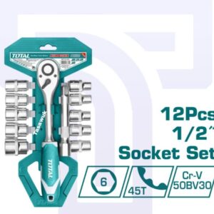 12Pcs 1/2" Socket Set