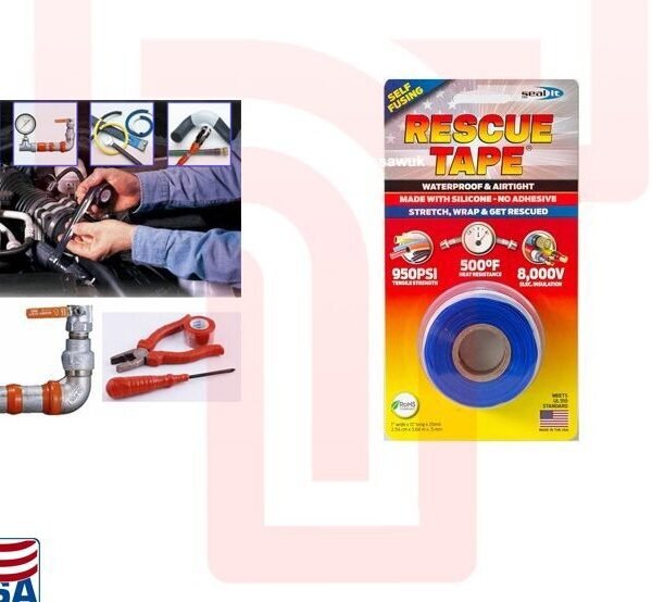 Seal It Multipurpose Silicone Repair Tape: Strong, Waterproof Seal