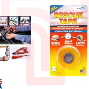Seal It Multipurpose Silicone Repair Tape: Strong, Waterproof Seal