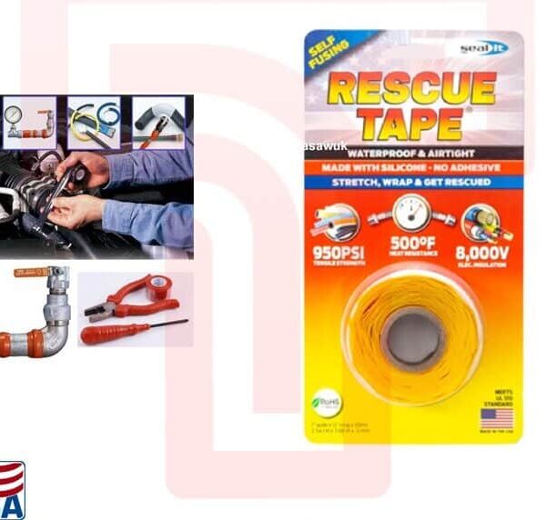 Seal It Multipurpose Silicone Repair Tape: Strong, Waterproof Seal