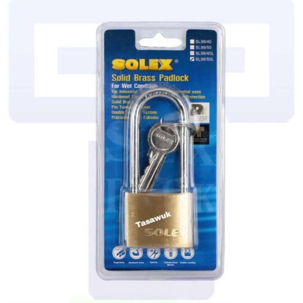 Long Shackle Brass Cylinder 50mm H.D - Secure Your Possessions
