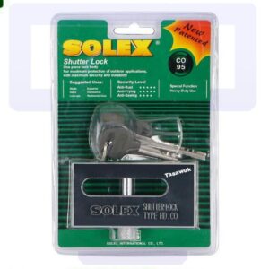 Chrome Shutter Lock