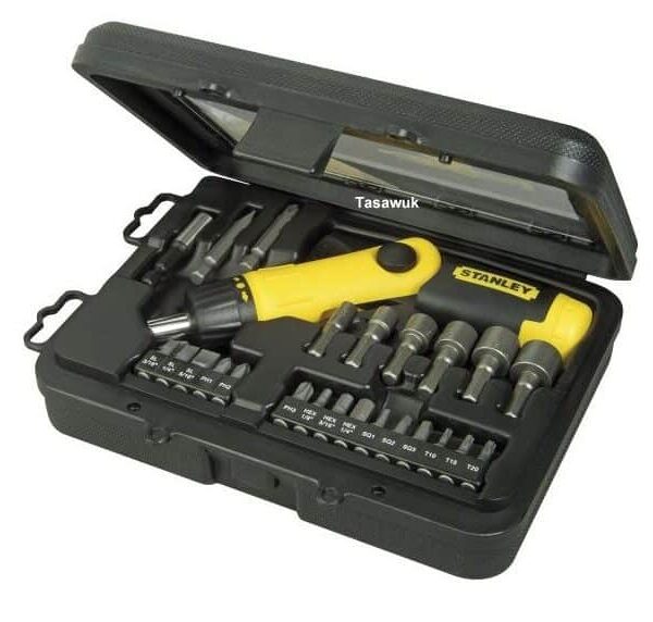 Stanley 22-Piece Pistol Grip Screwdriver Set: Tackle Diverse Screw Jobs Efficiently