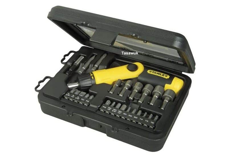 IMG_3950-1-e1665832759545.jpg Stanley 22-Piece Pistol Grip Screwdriver Set: Tackle Diverse Screw Jobs Efficiently - Image 1