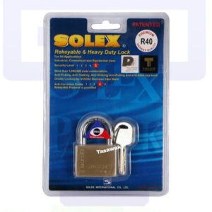 Heavy-Duty Chrome Padlock 40mm