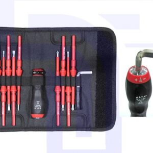 VATA 12pc VDE Torque Screwdriver Kit: Safe & Precise Electrical Work