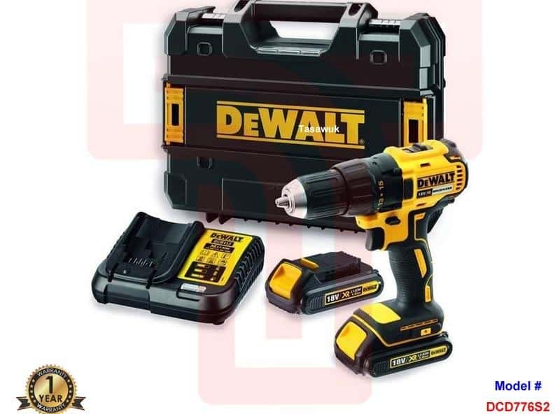 IMG_3966.jpg Dewalt 18V Cordless Hammer Drill: Power Through Tough Materials - Image 1