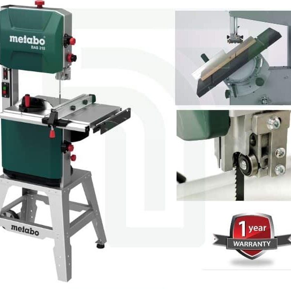 Metabo Precision Band Saw: Versatile Cutting for Wood & Metal