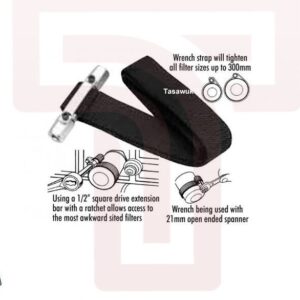 Strap Filter Wrench