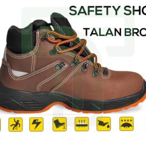 Safety Shoes Talan Brown