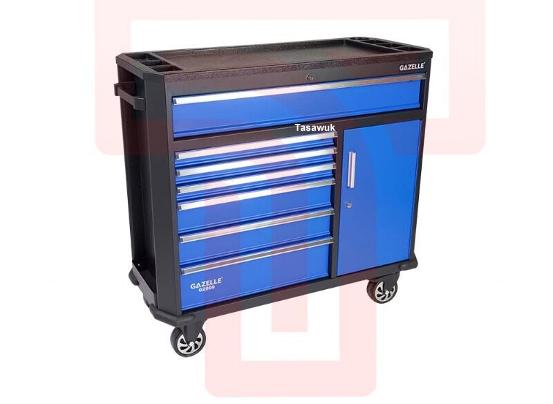 IMG_4251-e1665605066522.jpg Gazelle 7 Drawer Tool Trolley: Maximized Storage for Your Tools - Image 1