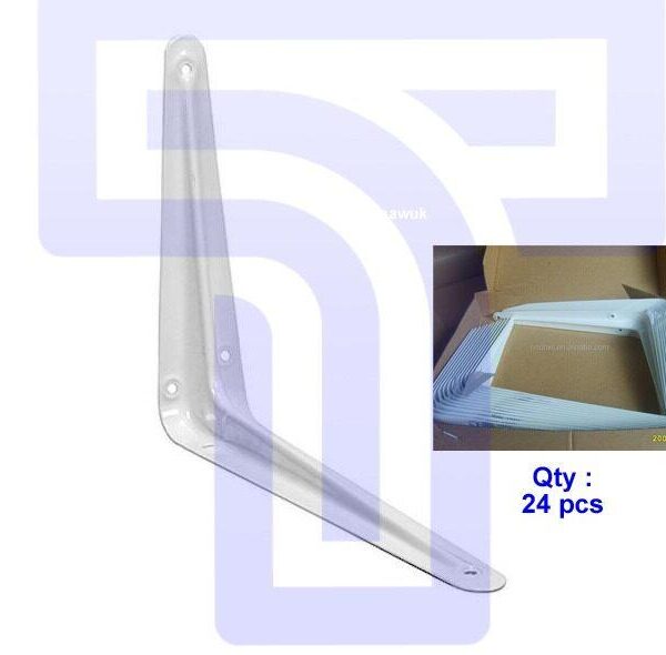 Functional Support: Light Duty Shelf Brackets ( 5 x 6'')