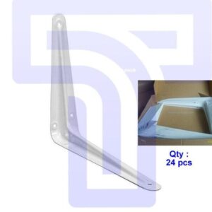 Functional Support: Light Duty Shelf Brackets ( 6 x 8'')