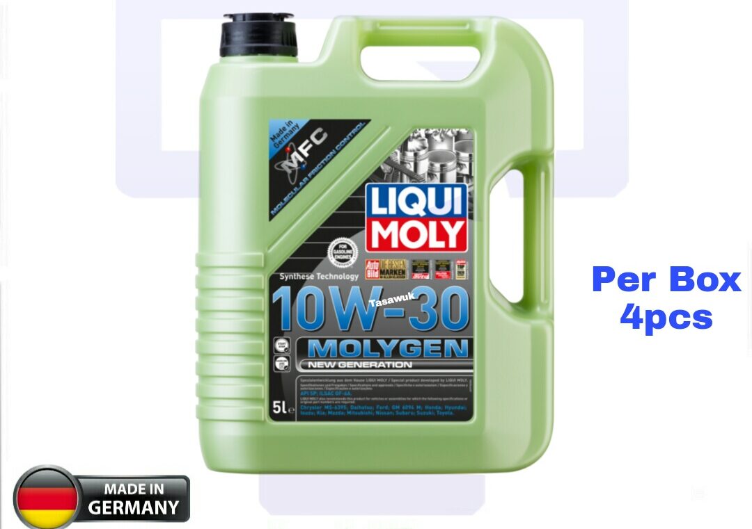 IMG_4419-e1665071693726.jpg Liqui Moly 10w30 Molygen (5L): Long-Lasting Protection and Performance - Image 1
