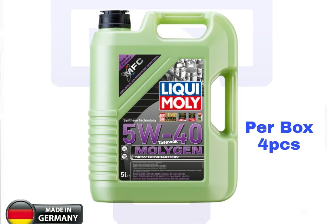 IMG_4423-e1665071801132.jpg Liqui Moly 5w40 Molygen Oil (5L): Unleash Ultimate Performance in Kuwait - Image 1