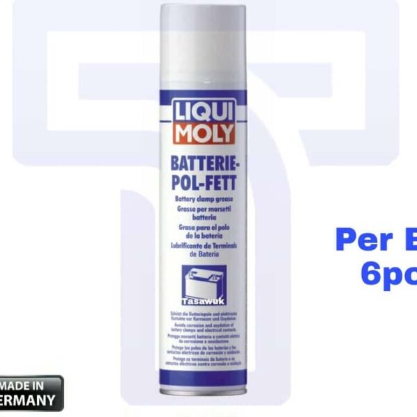Protect Battery Terminals with Liqui Moly Battery Clamp Grease Spray
