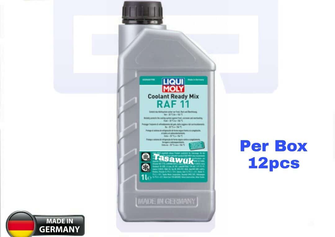 IMG_4610-e1665330426661.jpg Liqui Moly Coolant Readymix RAF 11 (1L) in Kuwait: Protect Your Engine from Overheating - Image 1
