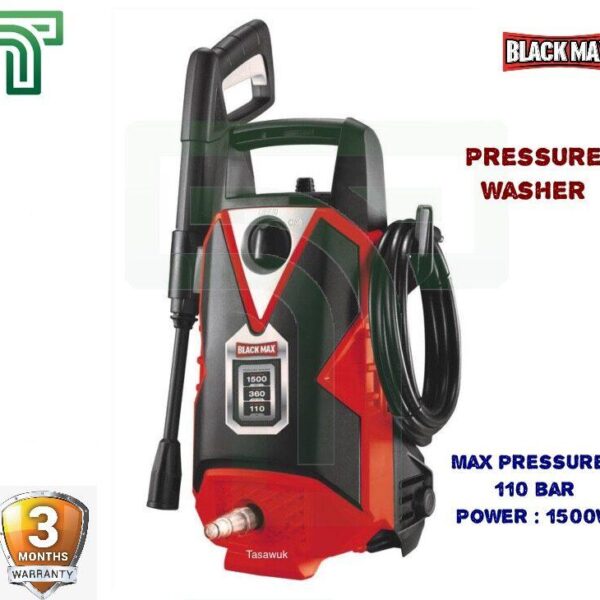 BlackMax 110 Bar High Pressure Washer: Powerful Cleaning