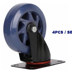 PU Wheel for Platform Trolley 4 pcs/set - 5"