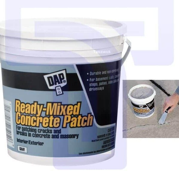 Fix Cracks Fast: Ready Mix Concrete Patch (32 oz) - Indoor & Outdoor Repairs
