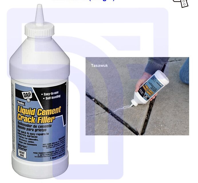 IMG_4770-e1666884737720.jpg Fix Cracks Quickly: Liquid Cement Crack Filler (32 oz) - Fills & Smooths Interior Walls - Image 1