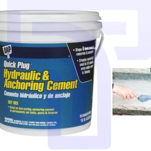 Secure & Fast-Curing: Hydraulic Anchoring Cement (1 Gallon) - For Heavy-Duty Applications