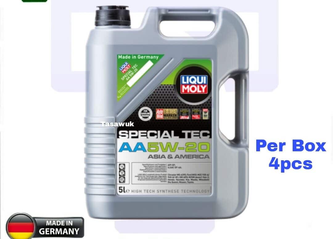 IMG_4776-e1665330696203.jpg Liqui Moly 5w20 Special Tec Oil (5L): Long-Lasting Protection for Multiple Vehicles - Image 1