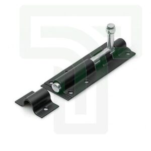 Enhance Security: Black Tower Bolt (5 Inch)