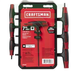 Craftsman 7pc Torx T-Handle Set: Efficient Torx Screw Driving