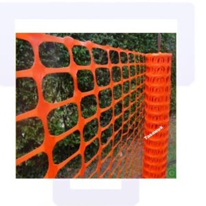 Orange Safety Mesh