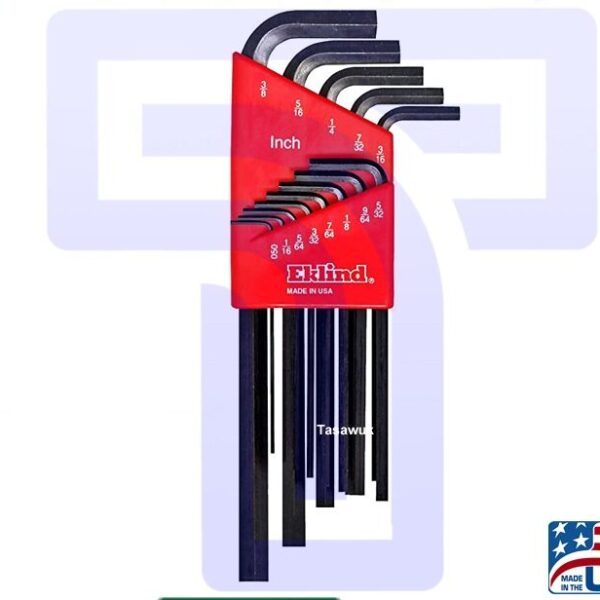 Eklind Hex Allen Key Set: Tackle Hex Screw Jobs Efficiently (Multiple Sizes)