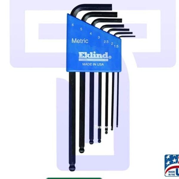 Eklind Long Ball-End Hex Key Set: Access & Tighten Hex Screws in Tight Spaces